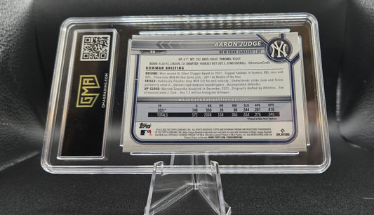 2022 Bowman Chrome Sapphire #90 Aaron Judge