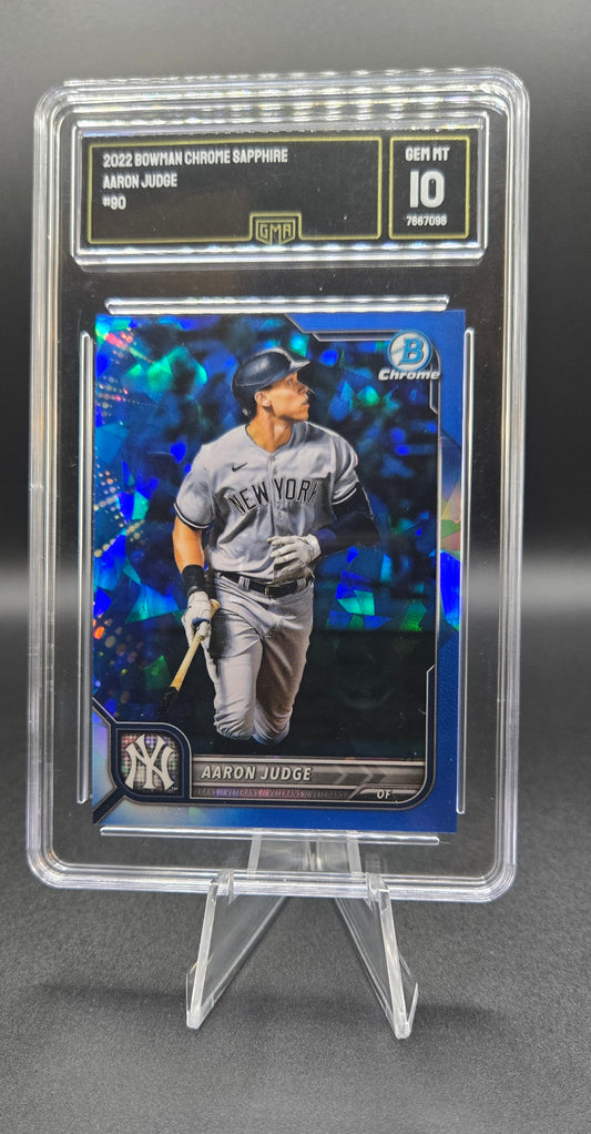 2022 Bowman Chrome Sapphire #90 Aaron Judge
