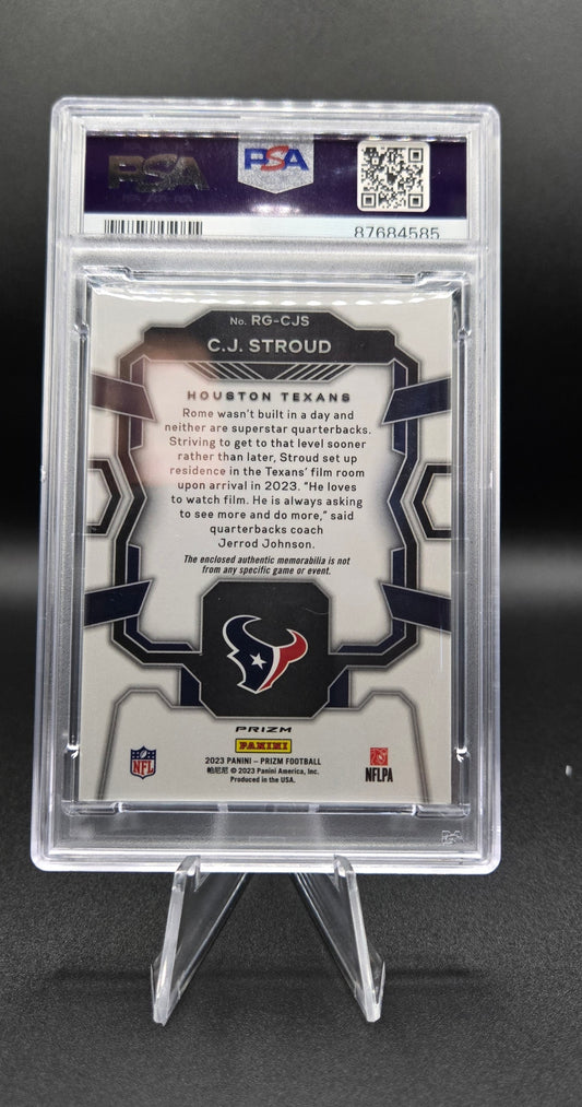2023 Panini Prizm Rookie Gear Prizms Pink #RG-CJS CJ Stroud
