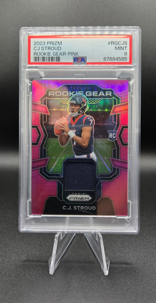 2023 Panini Prizm Rookie Gear Prizms Pink #RG-CJS CJ Stroud