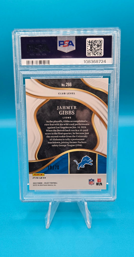 2023 Select Prizm Dragon Scale #266 Jahmyr Gibbs