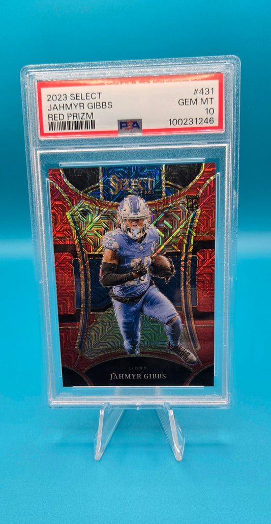 2023 Select Prizm Red #431 Jahmyr Gibbs