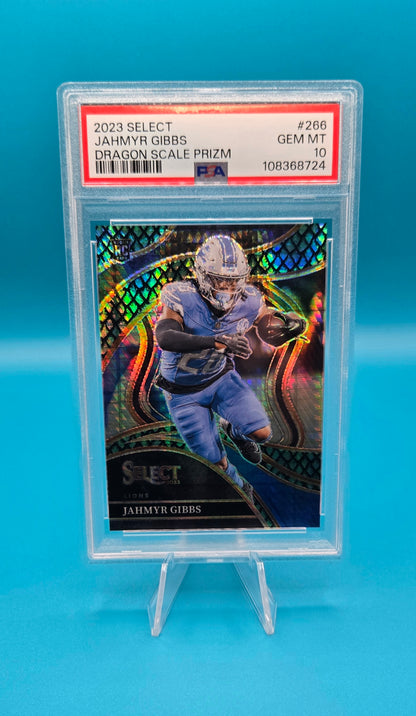 2023 Select Prizm Dragon Scale #266 Jahmyr Gibbs