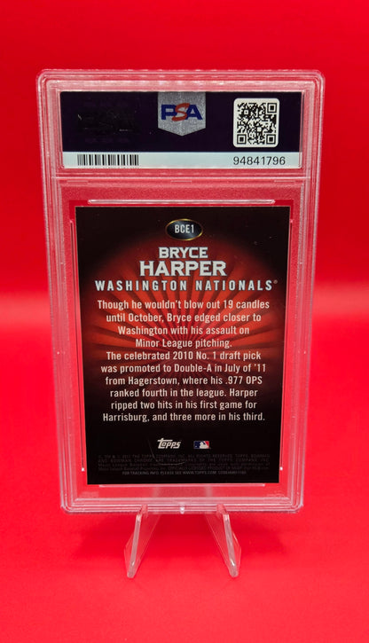 2011 Bowman Chrome Bryce Harper Retail Exclusive #BCE1 Bryce Harper Red