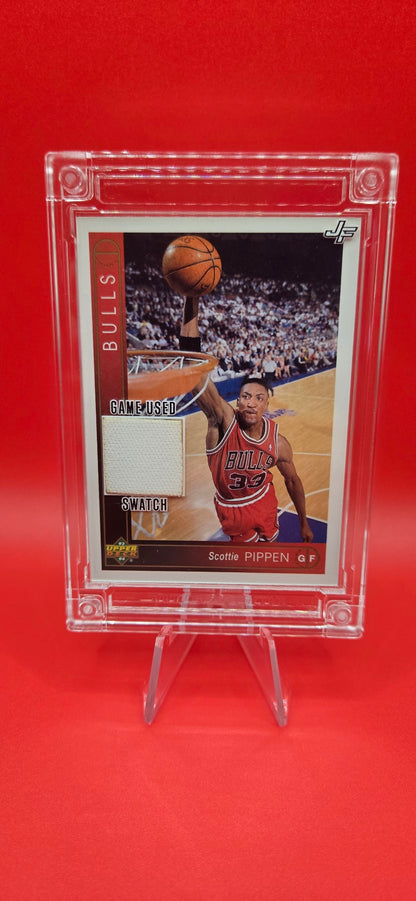 1993-94 Scottie Pippen Jersey Fusion Upper Deck #310 Warm-up Pants Swatch